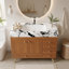 Meuble-lavabo sur pied 36 po avec lavabo pour rangement de salle de bain-1719786683