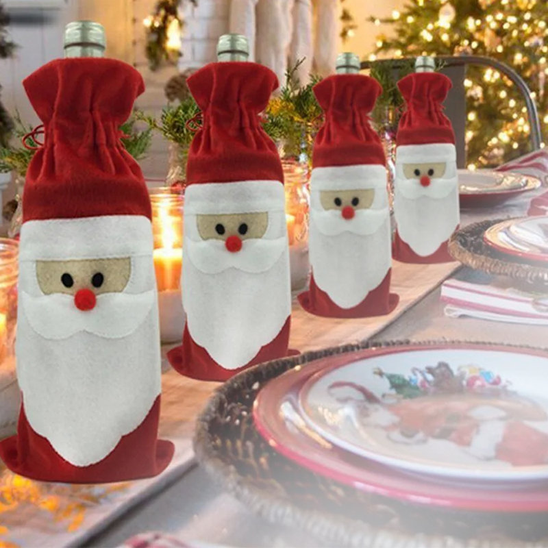 4 pièces de sacs de cadeaux de Noël