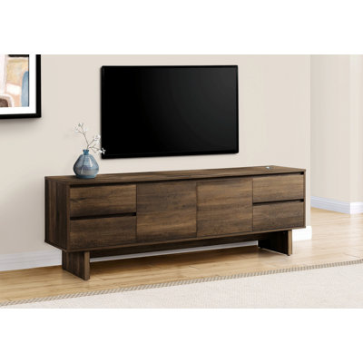 Meuble télé, meuble multimédia avec tiroirs de rangement, armoire de rangement pour le salon