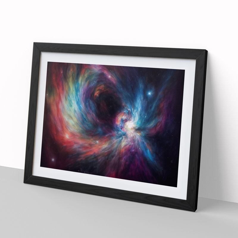 Galaxy Vol.3 - Framed Print, Black Framed, 34cm H x 46cm W x 2cm D