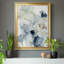 Indigo Ginkgo I - Peinture sur toile encadrée-1020807922-1020807912
