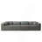 Boneless Luxurious Modular Sectional Sofa for Versatile Indoor Spaces, Enhancing Comfort and Style-906202106