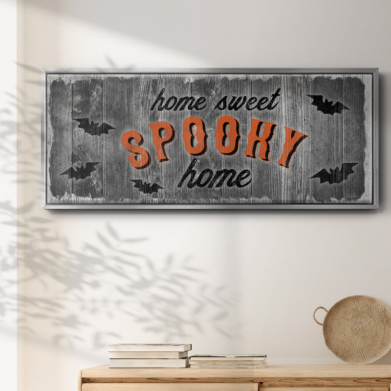 Home Sweet Spooky - toile encadrée