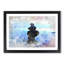 Balancing Zen Stones upon a Lake in Abstract - Picture Frame Painting Print-55683467-55683468