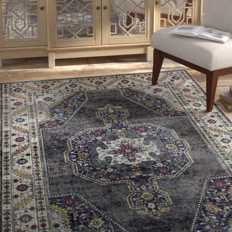 Laurence Oriental Area Rug, Rectangle 107 x 168cm