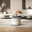 Table basse simple et moderne avec salon