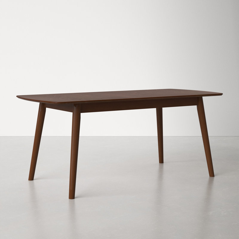 Fairfield 59.05'' Extendable Dining Table, Walnut