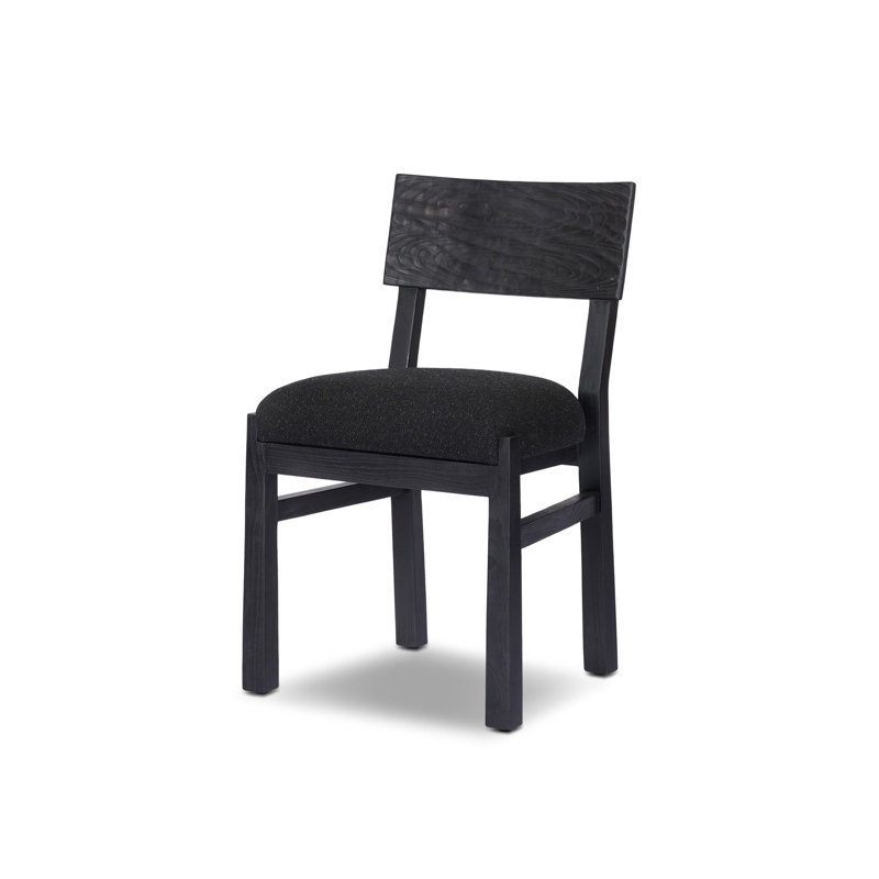Lewiston Upholstered Dining Chair, Macerata Black