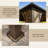 Galvanized Steel Patio Gazebo with Overhang Slope-design Double Roof-92597324-92597327