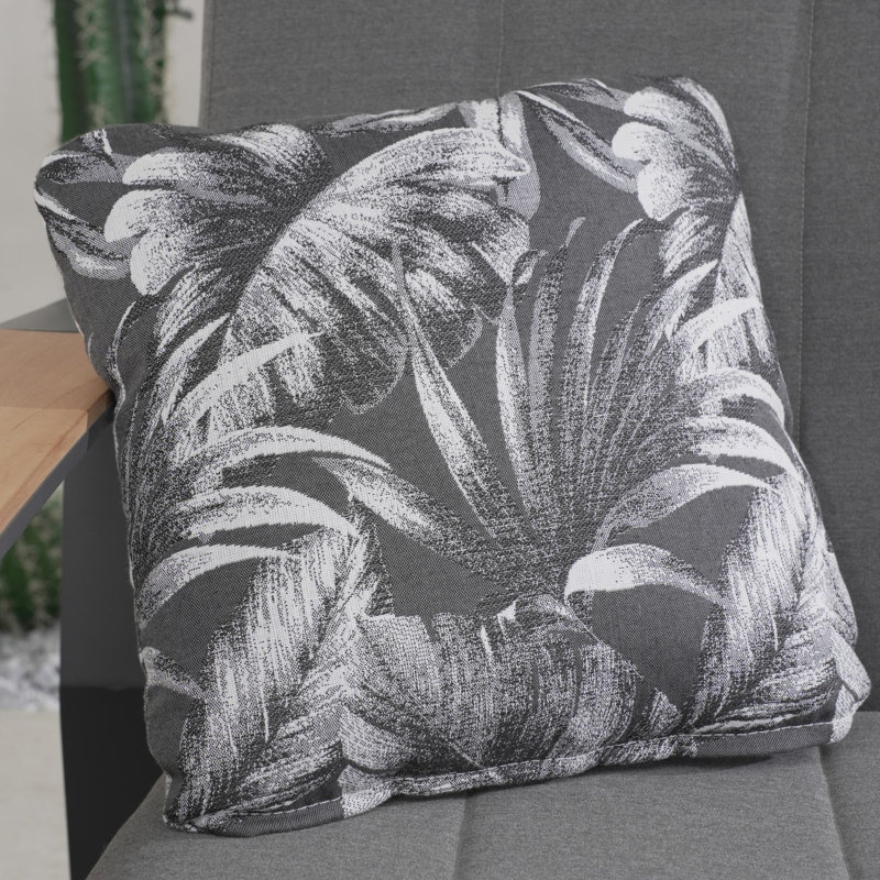 Indoor/Outdoor Cotton Reversible Throw Pillow