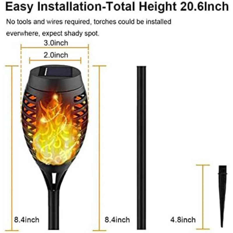 Solar Powered Pathway Light Pack