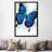 Beach Butterfly by Ashvin Harrison - Print on Canvas-57291240-57291247