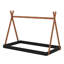 Lit simple avec structure triangulaire-1842619699