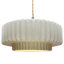 Luminaire suspendu tambour en céramique et en métal 1 lumière Gela-220279304-224782673-225933787