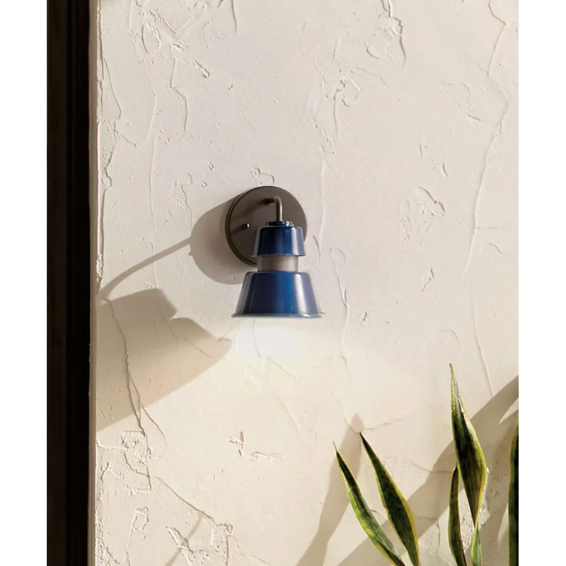 Catherene Wall Light, Catalina Blue, 8" H x 5.5" W x 6.5" D