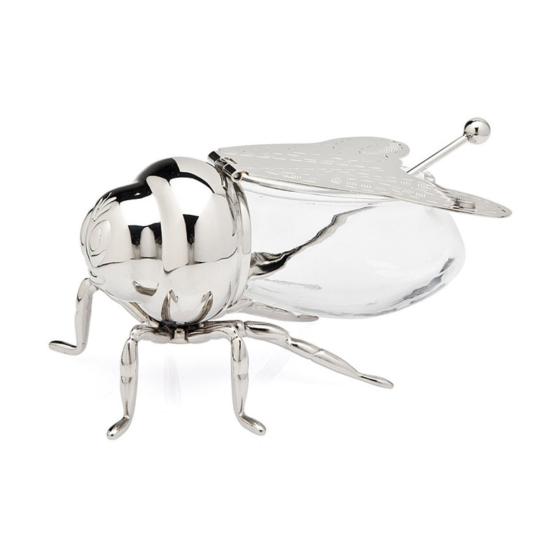 Winged Bee Storage Jar