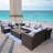 Veronica Wicker 6 - Person Patio Conversation Set with Cushions-33456323