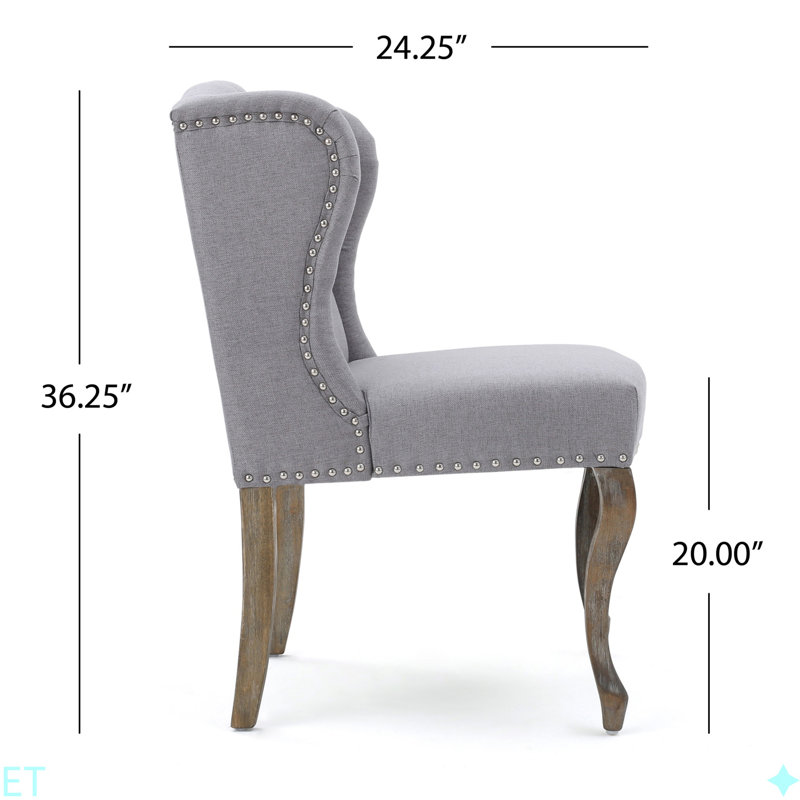CHAISE SIMPLE KD, Gris clair