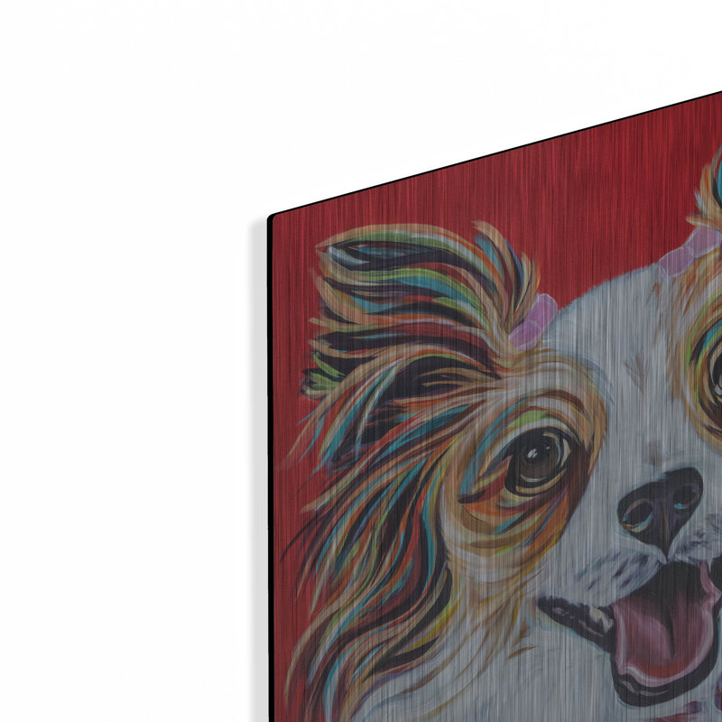 «Happy Papillon» par Carolee Vitaletti, H 12 po x l 12 po