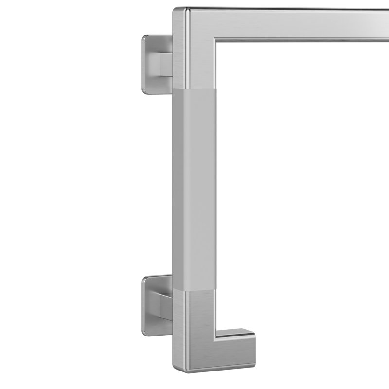 Capacité de poids de 300 lb de la barre de soupape antidérapante Seville , Nickel brossé