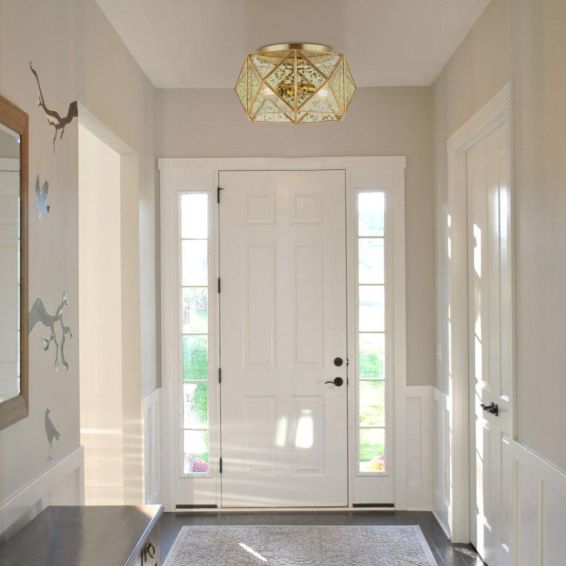 Glass Flush Mount