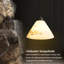 Luminaire suspendu naturel en albâtre naturel