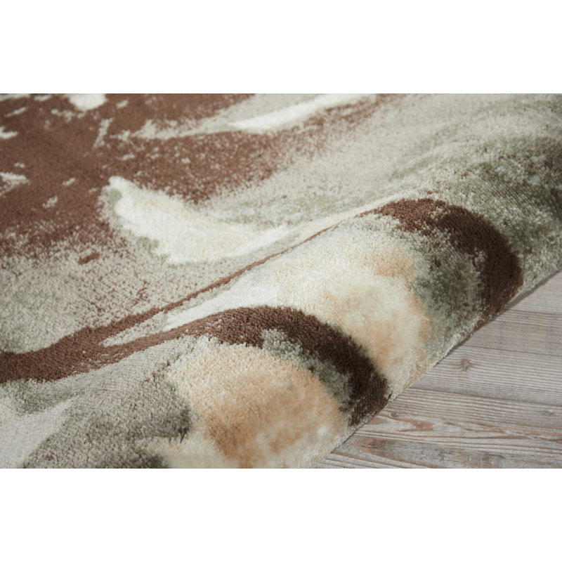 Pranav Floral Indoor Rug, Round 3'4"