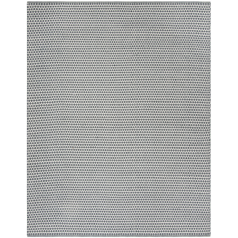 Tapis en coton tissé à la main Orwell, Rectangle 8 pi x 10 pi