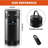 Space Heater,1500W Compact Ceramic Heater With Foldable Handle, 360-Degree Heating For Efficient And Portable Warmth