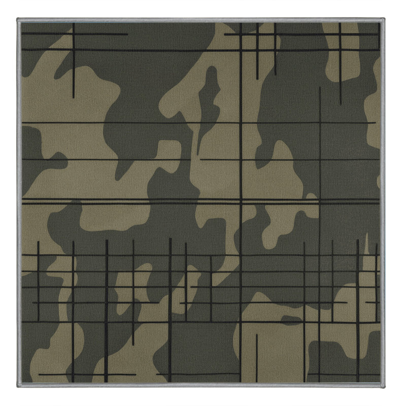 Tapis de chasse, Carré 3 pi