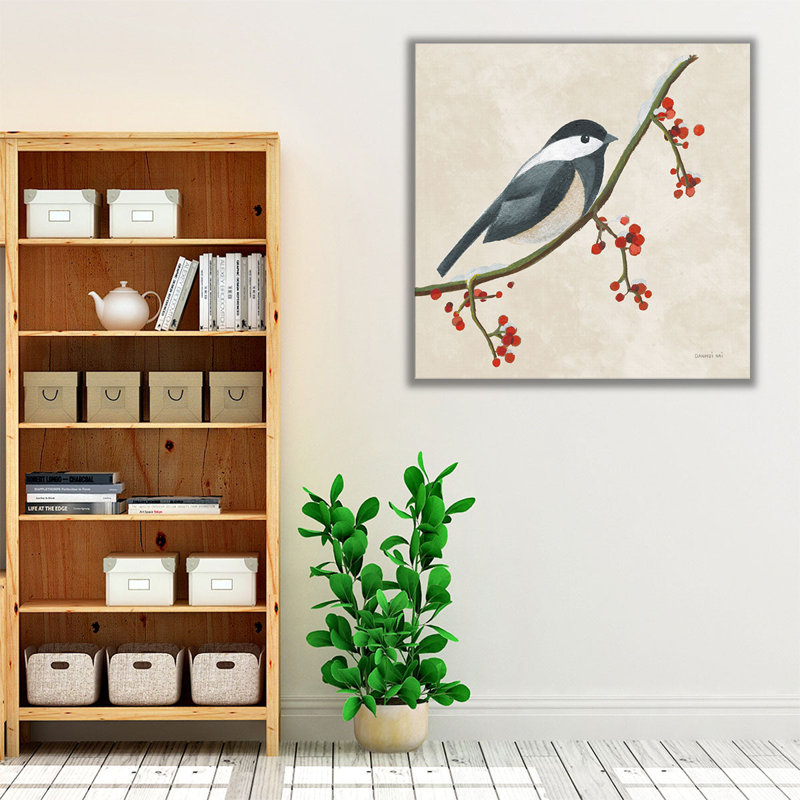 Festive Friends II - reproduction d'art sur toile, H 24 po x l 24 po