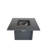 25'' H X 30'' W Steel Outdoor Fire Pit Table With Lid-1381323188