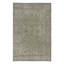 Tapis turc vert fait à la main 7,3 x 11,2 pi pour décoration moderne de maison et de bureau