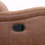 Ensemble de salon inclinable manuel 37 po avec porte-gobelet caché (ensemble de 2)-680108323