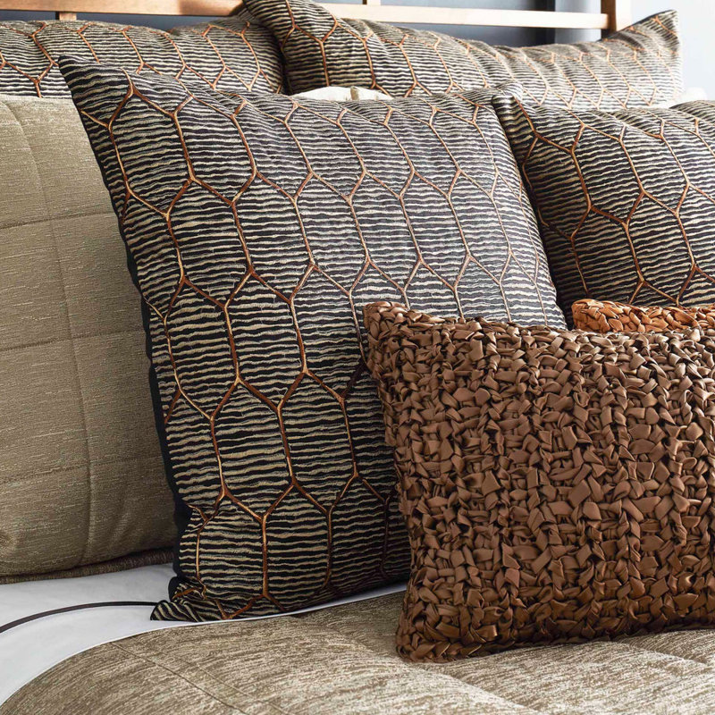 The Met x Ann Gish Inro Embroidered Pillow