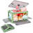 Extra Large Collapsible Storage Box Bin, 5 Side Clear Open Access Stackable w/ Lid-1805913306