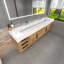 Finition du meuble-lavabo mural simple 84 po Jessica-72495650