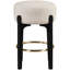 Tabouret de comptoir rembourré en tissu Maud-121555416-137995641