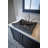 Eden Bath Zen 17'' Black Stone Rectangular Bathroom Sink