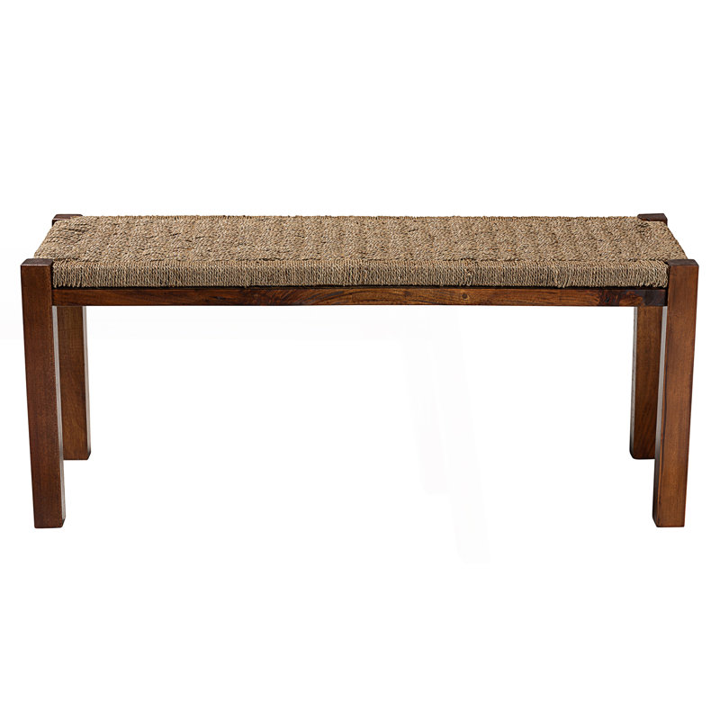 Mid-Century Modern Transitional Bench