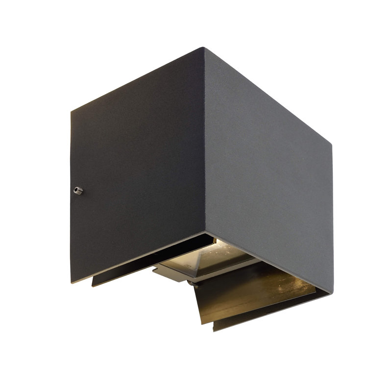Arcturus Graphite Grey 2 - Bulb Integrated LED Outdoor Flush Mount