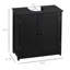 Armoire de salle de bain sous le lavabo avec 2 portes et tablette HOMcom-1128657893