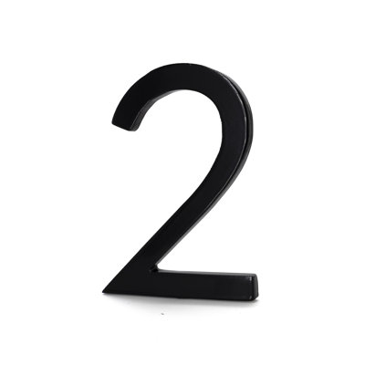 8 in. Floating Mount House Number