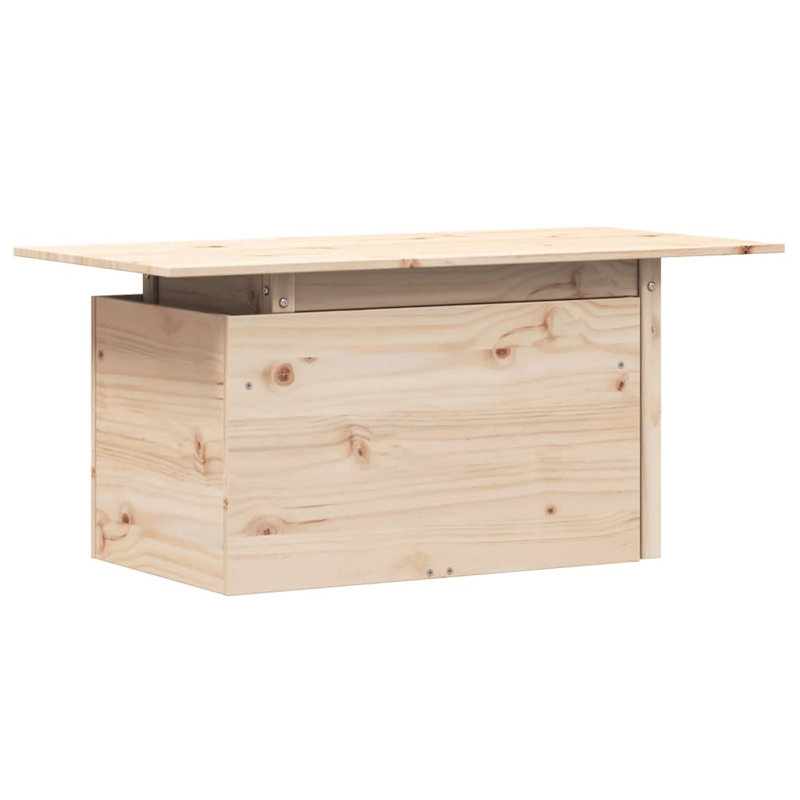 Novka Rectangular Outdoor Coffee Table , 100cm cm W 50cm cm D, Natural