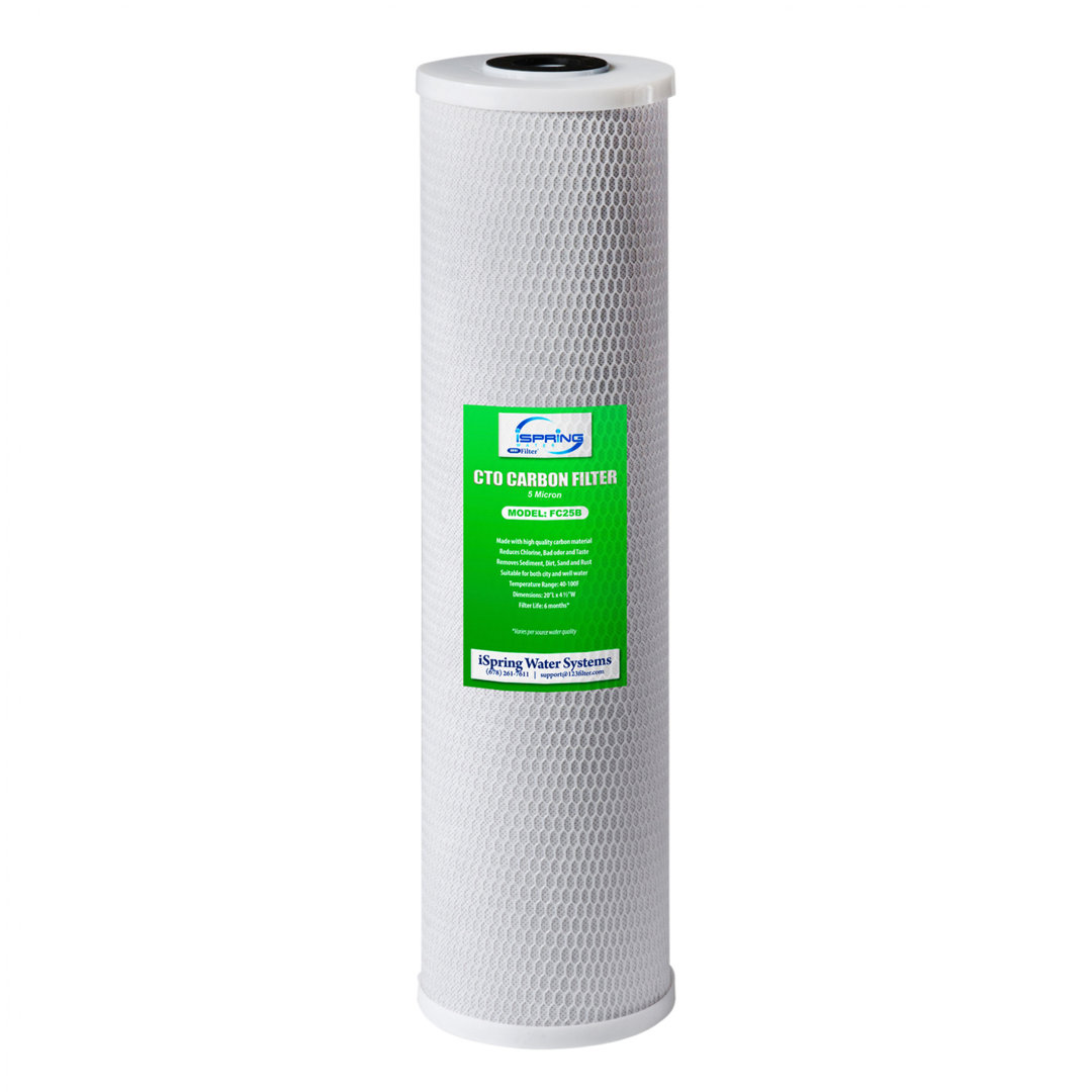iSpring Whole House Water Filter Replacement Cartridge, CTO Carbon Block iSpring Water Systems