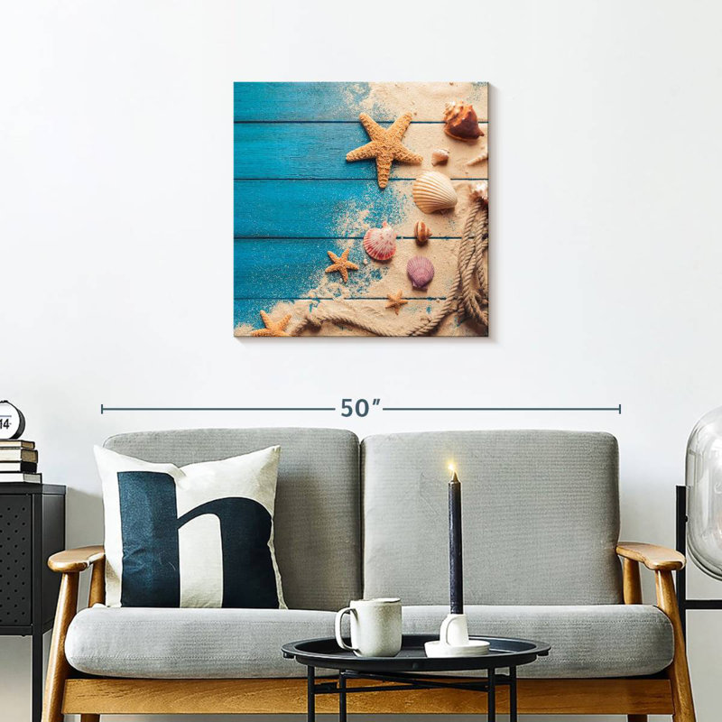 Bibelots Aletra Under The Sea, H 24 po x l 24 po
