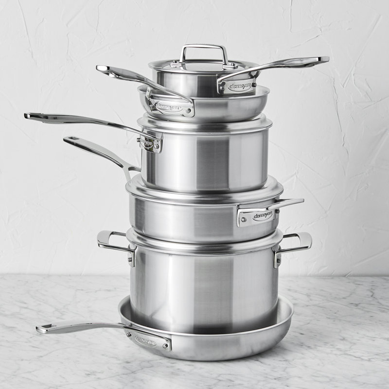 Demeyere Essential 5 5-Ply 10-Piece Stainless Steel Cookware Set