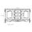 Retro High Quality Solid Wood Sideboard
