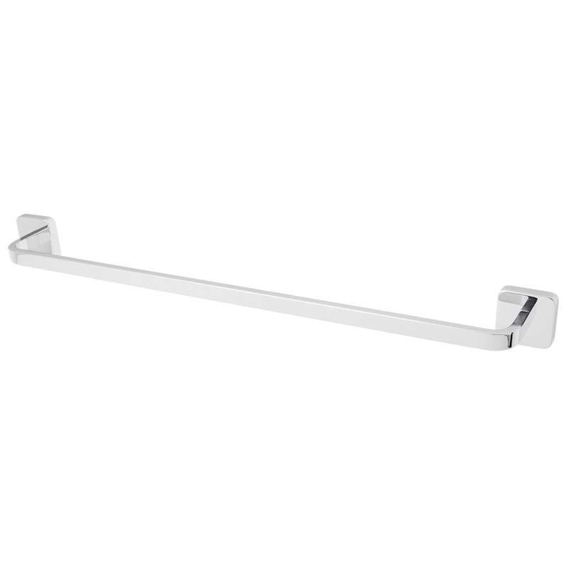 Barre à serviettes murale 24" Kubos, Chrome poli