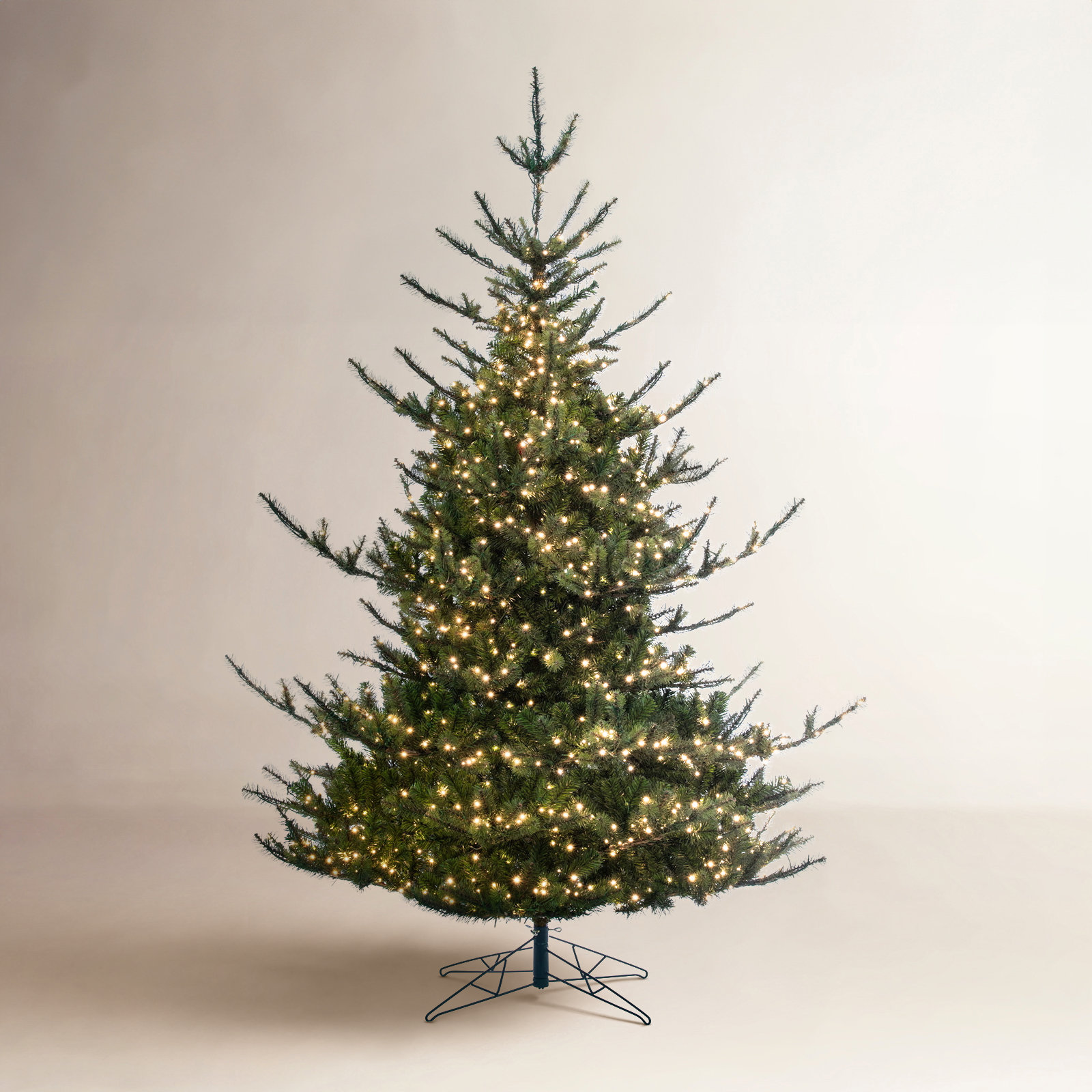 Fir Christmas Tree, 7.5' x 62", Pre-lit